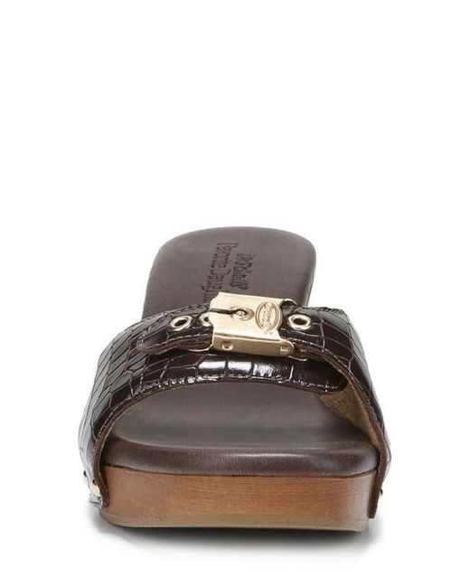 Dr. Scholls Brown X Favorite Daughter Heartbreak Kitten Heel Sandal