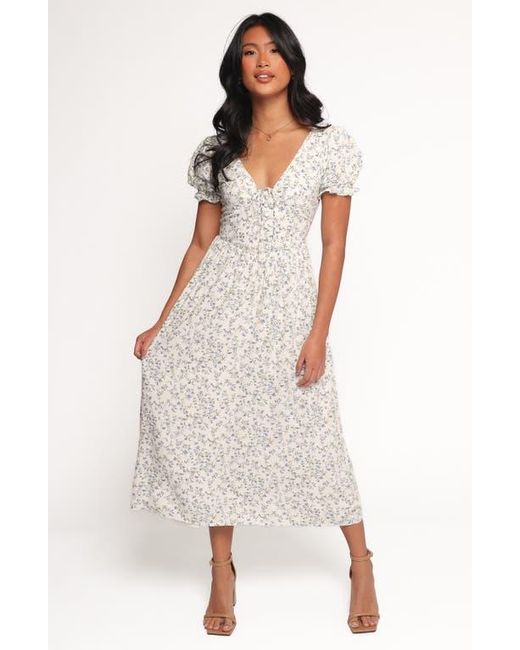 Petal & Pup Multicolor Mildred Print Maxi Dress