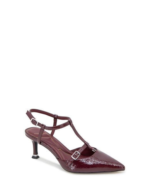 Kenneth Cole Brown Urka Pointed Toe Pump