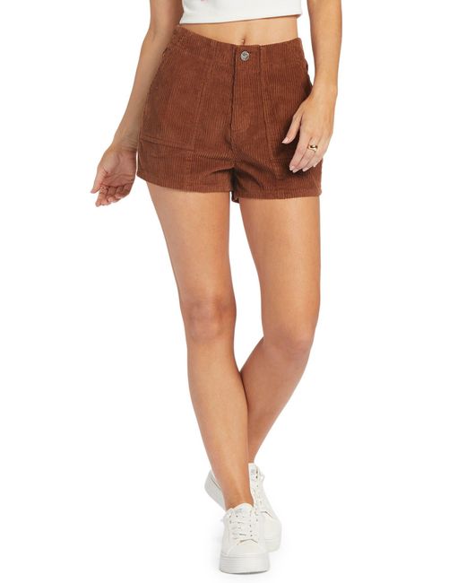 Roxy Brown Sessions Cotton Corduroy Shorts