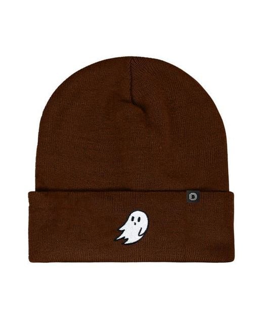 Alix Brown Ghost Beanie for men