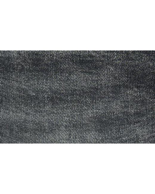 Bayeas Gray High Waist Ankle Slim Straight Leg Jeans