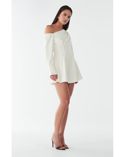 knit dress off the shoulder Zara Off The Shoulder Sweater Mini Dress