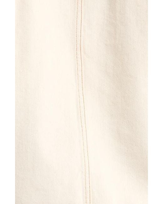 Wit & Wisdom Natural Topstitch Denim Jacket
