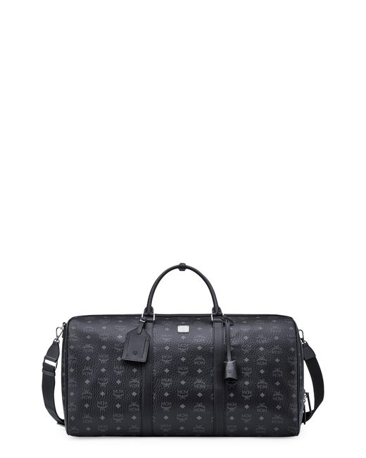 MCM Black Ottomar Weekender Bag