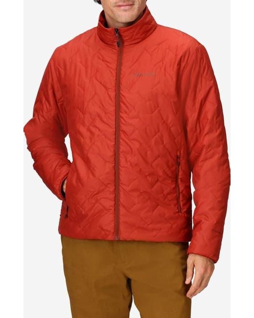 Marmot Red Monoquilt Jacket for men