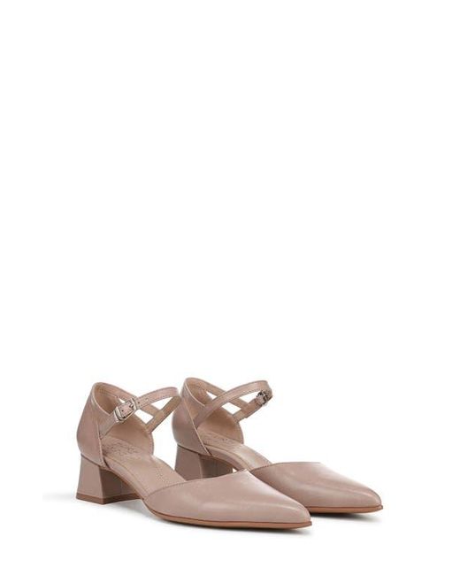 Naturalizer Pink Maddox Ankle Strap Pointed Toe Pump