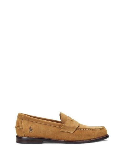 Ralph Lauren Brown Alston Penny Loafer for men