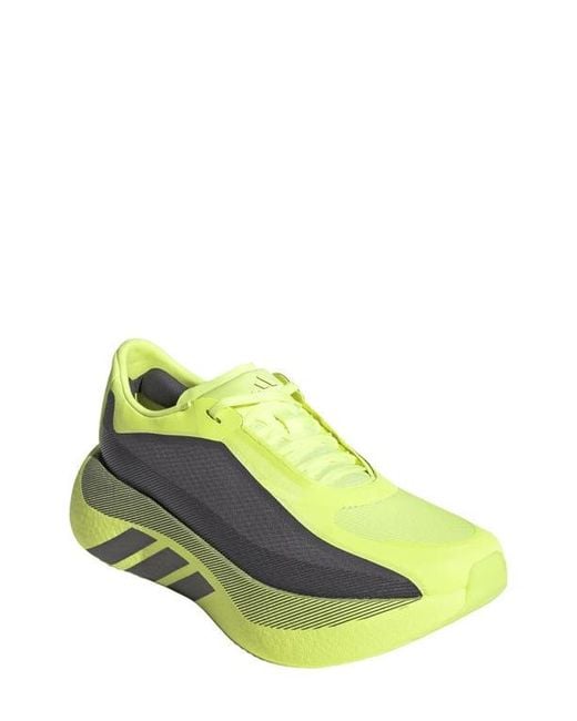Adidas Yellow Hyperboost Edge Running Shoe for men