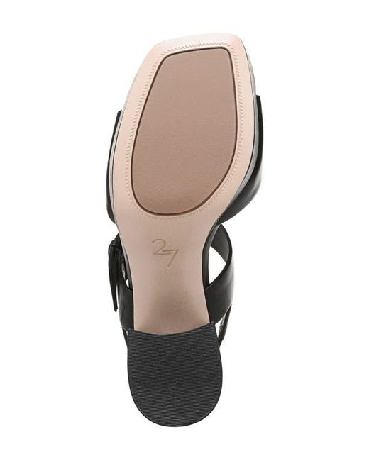 27 EDIT Naturalizer Black Phillipa Block Heel Sandal