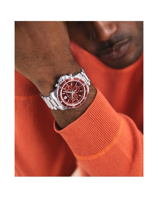 Movado Red Series 800 Chronograph Bracelet Watch, 42Mm for men