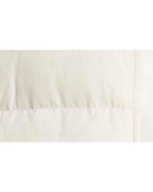 Rag & Bone Natural Gloria Faux Leather & Faux Shearling Down &Feather Fill Jacket