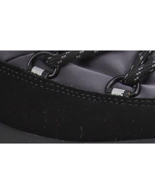 Pajar Black Galaxy Mini Waterproof Platform Ankle Bootie