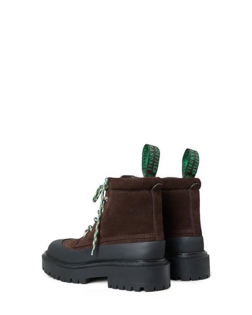 Loeffler Randall Brown Remy Cap Toe Boot