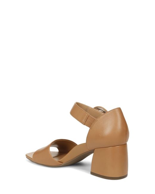 Vionic Chardonnay Block Heel Sandal in Brown Lyst