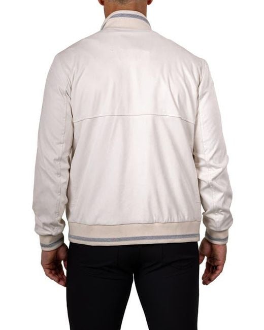 Maceoo Gray Bomber Jacket for men