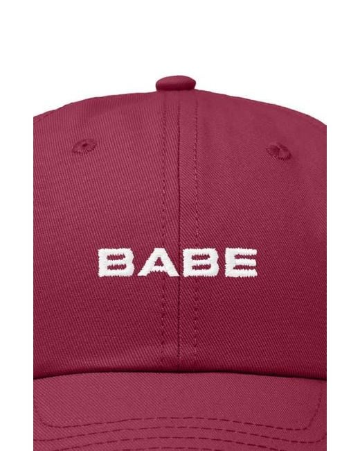 Alix Babe Embroidered Cap