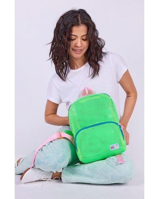 Mokuyobi Green Mesh Mini Backpack