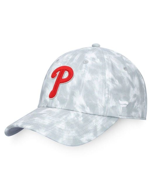 Majestic Blue Philadelphia Phillies Smoke-dye Adjustable Hat At Nordstrom