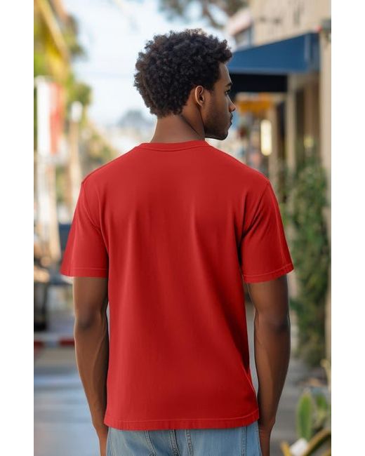 Alix Red Astronaut Tee for men