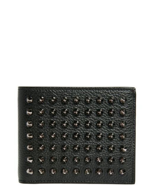 折りたたみ財布 Christian Louboutin Funky Wallet Christian Louboutin Funky Studded Leather Bifold Wallet in