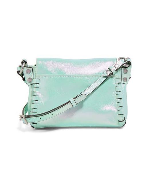 Aimee Kestenberg Green Mini Zen Leather Crossbody Bag