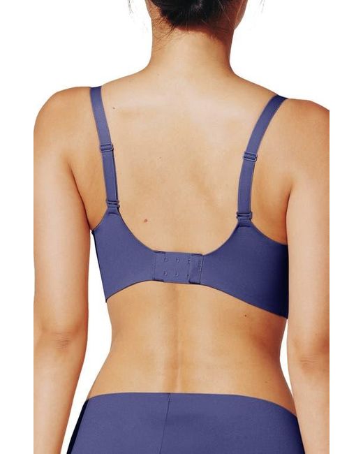 Thirdlove Blue Zero Edge Wireless Push-Up Bra