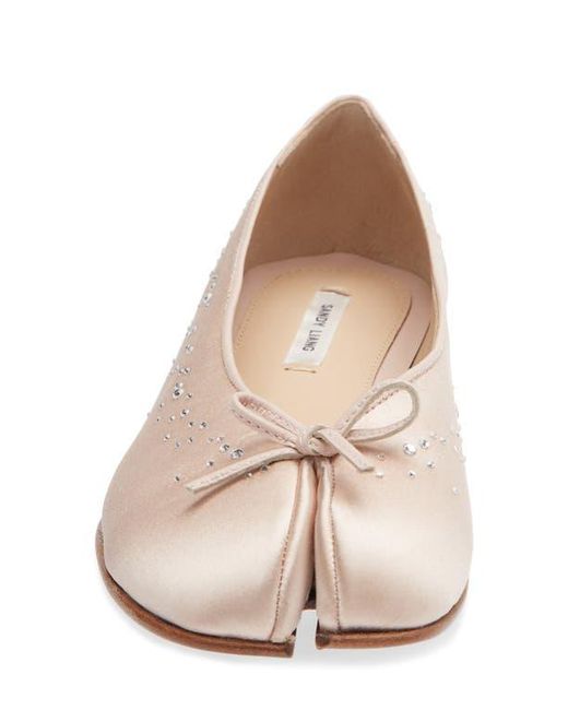 Sandy Liang Natural Split Toe Flat
