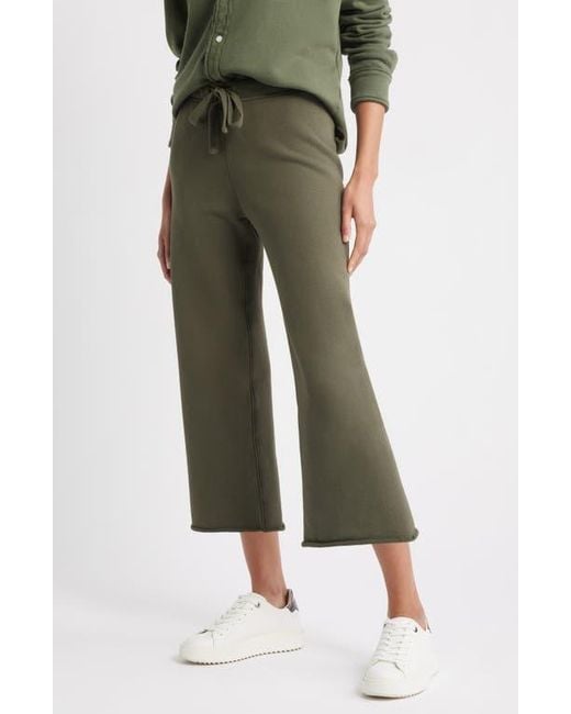 Frank & Eileen Green Eileen Relaxed Cotton Terry Button-Up Shirt