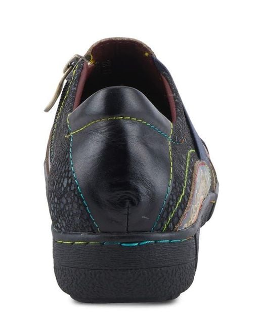 Spring Step Gray Lata Flat
