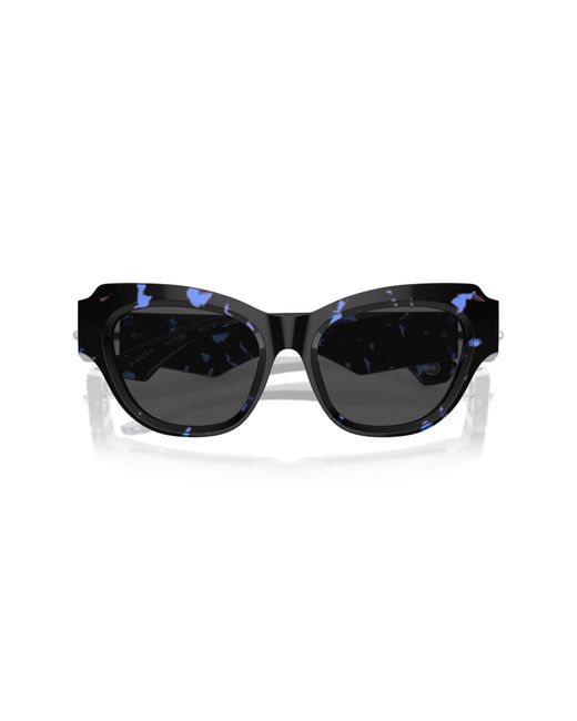Burberry Black 52mm Irregular Sunglasses