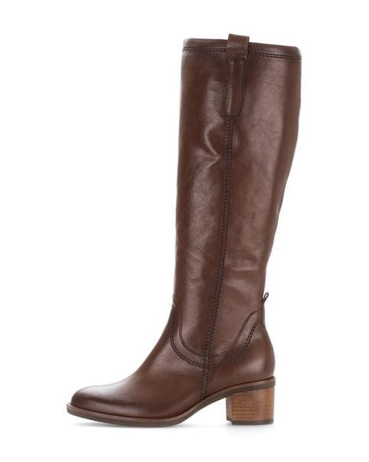 Gabor Brown Knee High Riding Boot