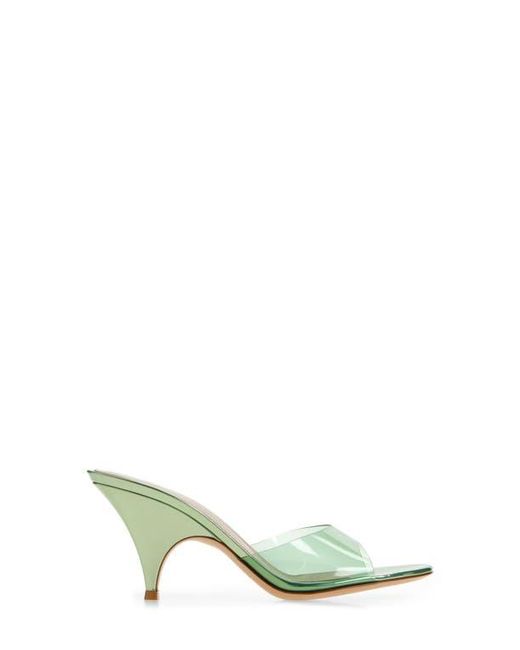 Gianvito Rossi Green Sofia 70 Mule