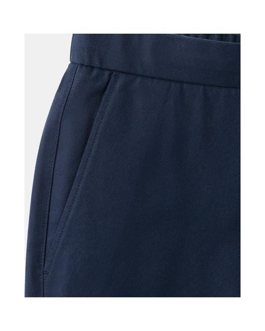 Mango Blue Drawstring Shorts for men