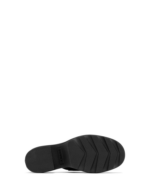 Sorel Black Joanie Platform Slide Sandal