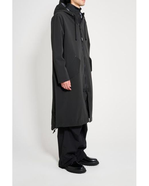 Stutterheim Black Martins Parka for men