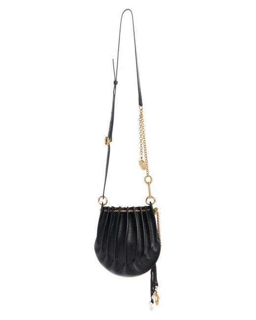 Chloé Black Sea Treasures Leather Crossbody Bag
