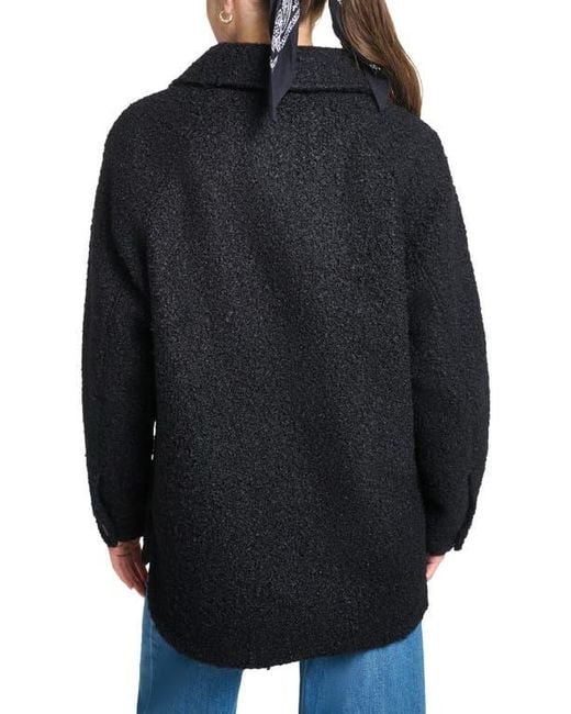 Levi's Black Boucle Shacket