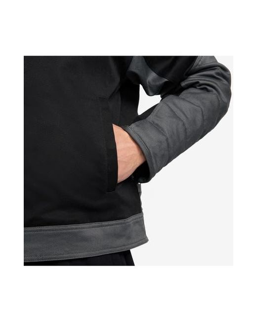 Nike Black Motosport Colorblock Jacket for men