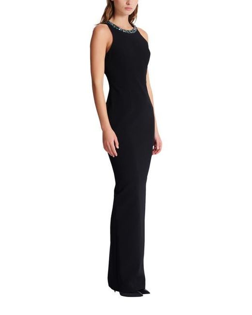 Balmain Black Long Sleeveless Dress