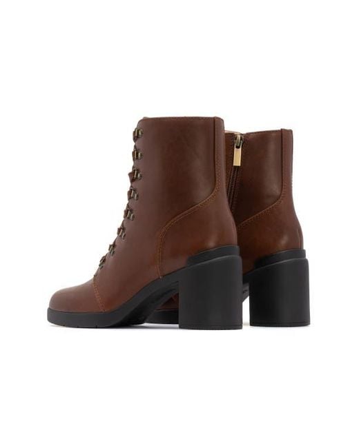 ABEO Brown Metropolis Lace Boot