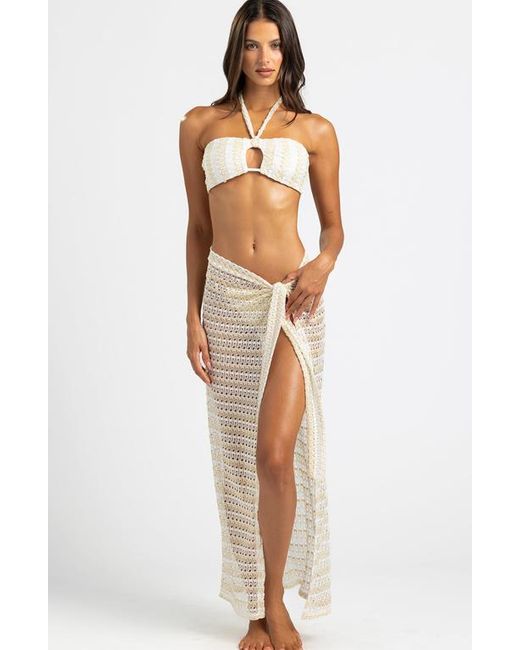 Beach Bunny Swimwear Multicolor Camden Wrap Skirt