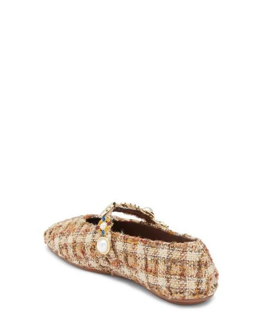 Jeffrey Campbell Metallic Amarissa Mary Jane Flat