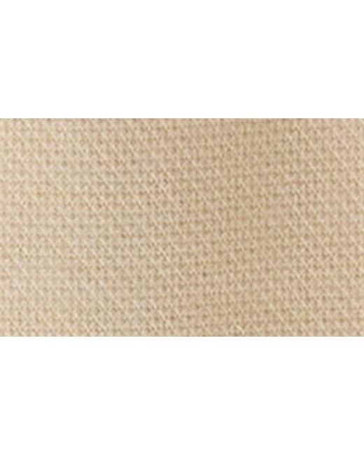 Bugatchi Natural Three Button Cotton Polo for men