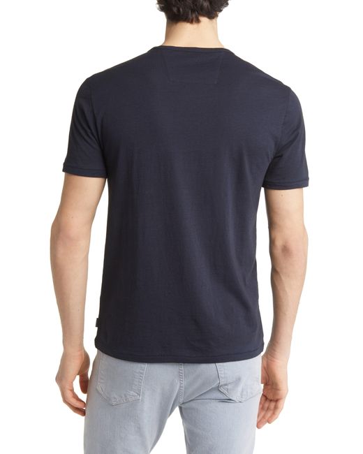John Varvatos Blue Bond Burnout T-shirt for men