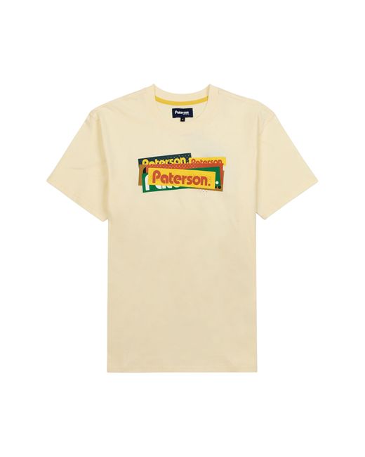 Paterson Green Logo Cotton Graphic T-shirt for men