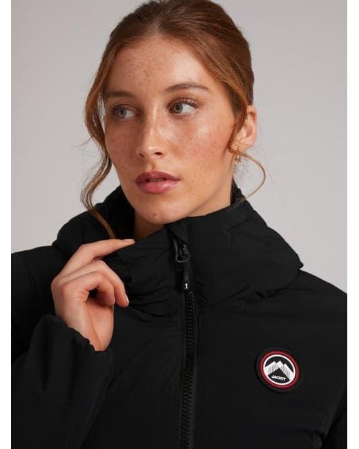 Jacket Black Cosmos Hooded Jacket
