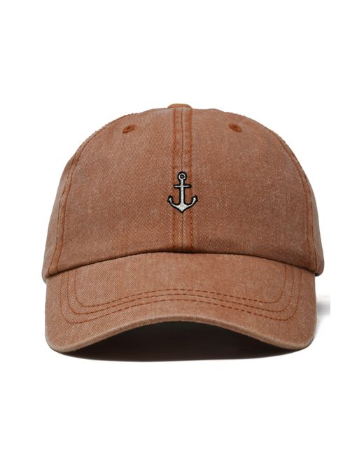 Alix Brown Anchor Dad Cap