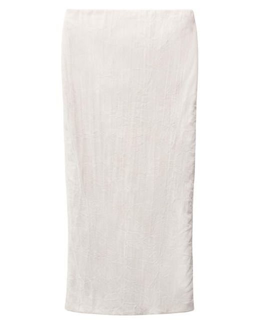 Mango Black Tulle Maxi Skirt