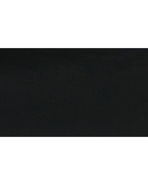 Marine Layer Black Belted Double Cloth Midi Shirtdress